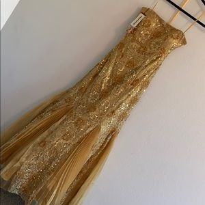 Gold Glam Gown